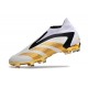 Scarpe da Calcio adidas Predator Accuracy+ FG Bianco Oro Nero