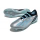 Scarpa Adidas X Crazyfast Messi.1 FG Argento Metallico Bliss Blu Nero Core