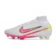 Scarpe Nike Zoom Mercurial Superfly 9 Elite FG Bianco Rosa