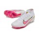 Scarpe Nike Zoom Mercurial Superfly 9 Elite FG Bianco Rosa