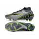 Scarpe Nike Zoom Mercurial Superfly 9 Elite FG Grigio Nero Verde