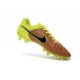 Nuovo Scarpe Calcetto Nike Tiempo Legend V FG ACC Canvas Nero Volt