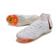 Scarpe Nike Phantom Luna Elite FG Bianco Nero Arancione Total
