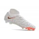 Scarpe Nike Phantom Luna Elite FG Bianco Nero Arancione Total