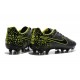 Nuovo Scarpe Calcetto Nike Tiempo Legend V FG ACC Antracide Nero Volt