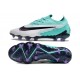 Nike Phantom GX Elite FG Turchese Hyper Nero Fucsia Dream Bianco