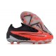 Scarpe da Calcio Nike Phantom GX Elite FG Cremisi Vivace Nero Bianco