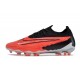 Scarpe da Calcio Nike Phantom GX Elite FG Cremisi Vivace Nero Bianco