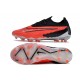 Scarpe da Calcio Nike Phantom GX Elite FG Cremisi Vivace Nero Bianco