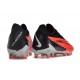 Scarpe da Calcio Nike Phantom GX Elite FG Cremisi Vivace Nero Bianco