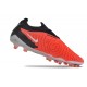 Scarpe da Calcio Nike Phantom GX Elite FG Cremisi Vivace Nero Bianco