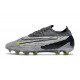 Scarpe da Calcio Nike Phantom GX Elite FG Grigio Nero