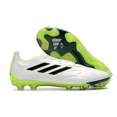 Scarpa adidas Copa Pure.1 FG Bianco Nero Core Limone Lucido