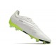 Scarpa adidas Copa Pure.1 FG Bianco Nero Core Limone Lucido