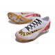 Nike Zoom Mercurial Vapor 15 Elite FG Bianco Rosso Oro