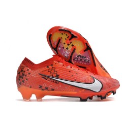 Nike Zoom Mercurial Vapor 15 Elite FG MDS Rosso Bianco