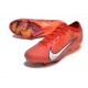 Nike Zoom Mercurial Vapor 15 Elite FG MDS Rosso Bianco