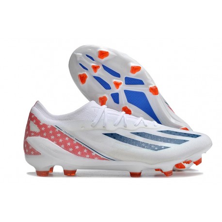 Scarpa Adidas X Crazyfast Messi.1 FG Bianco Blu Rosso