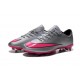Nike Mercurial Vapor 10 FG Scarpe da Calcio Grigio Lupo Rosa Hyper