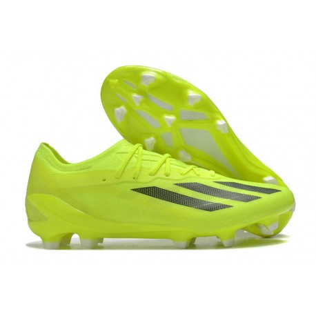 Scarpa Adidas X Crazyfast Messi.1 FG Limone Lucido Nero