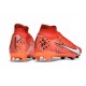 Scarpe Nike Zoom Mercurial Superfly 9 Elite FG MDS Rosso Bianco