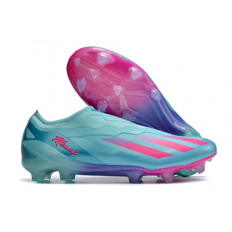 Adidas X Crazyfast.1 Senza Lacci FG Messi X Miami Turquoise Rose