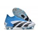 Scarpe da Calcio adidas Predator Accuracy+ FG Bianco Blu Nero