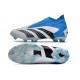 Scarpe da Calcio adidas Predator Accuracy+ FG Bianco Blu Nero