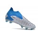 Scarpe da Calcio adidas Predator Accuracy+ FG Bianco Blu Nero