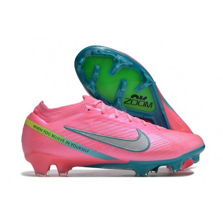 Nike Zoom Mercurial Vapor 15 Elite FG Rosa Blu