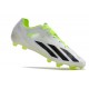 Scarpe da Calcio Adidas X Crazyfast.+ FG Bianco Nero Core Limone Lucido