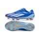 Scarpe da Calcio Adidas X Crazyfast.+ FG Royal Acceso Bianco Rosso Solare