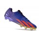 Scarpe da Calcio Adidas X Crazyfast.+ FG Salah - Violeta Rosso Blu