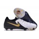 Scarpe da Calcio Nike Phantom GX Elite FG Bianco Nero Oro Metallizzato