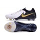 Scarpe da Calcio Nike Phantom GX Elite FG Bianco Nero Oro Metallizzato