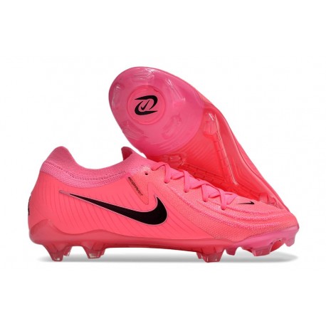 Scarpe da Calcio Nike Phantom GX Elite FG Rosa Nero