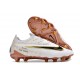 Scarpe da Calcio Nike Phantom GX Elite FG Bianco Oro