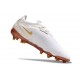 Scarpe da Calcio Nike Phantom GX Elite FG Bianco Oro