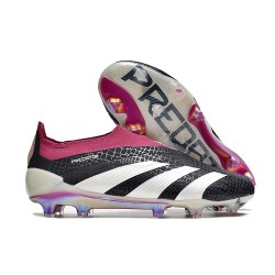 Scarpe adidas Predator Elite Senza Lacci FG Nero Bianco Viola