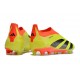 Scarpe adidas Predator Elite Senza Lacci FG Giallo Nero Rosso