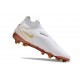 Nike Gripknit Phantom GX Elite DF FG Bianco Oro