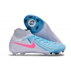 Nike Phantom Luna II Elite FG Blu Bianco Rosa