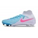 Nike Phantom Luna II Elite FG Blu Bianco Rosa