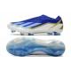 Adidas X Crazyfast.1 Senza Lacci FG Messi Blu Lucido Blu Burst Bianco