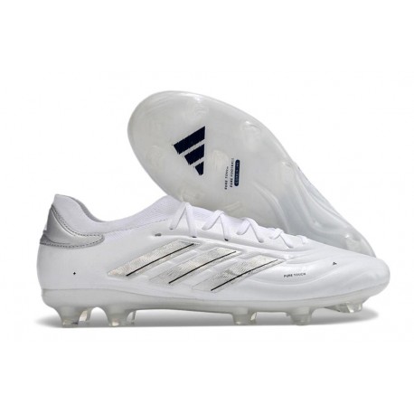 adidas Copa Pure 2+ Elite FG Bianco Argento Met