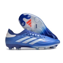 adidas Copa Pure 2+ Elite FG Blu Lucido Bianco Rosso Solare