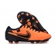 Scarpe Calcio Nike Tiempo Legend 10 Elite FG Orange Svart