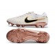 Scarpe Calcio Nike Tiempo Legend 10 Elite FG Bianco Oro Nero