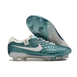 Scarpe Calcio Nike Tiempo Legend 10 Elite FG X Emerald Atomic Teal Scuro Sail