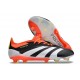 adidas Predator 24 Elite FG Nero Core Bianco Rosso Solare